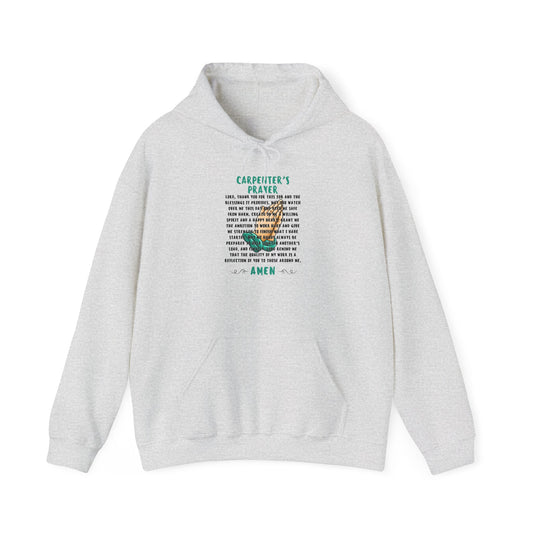 Carpenter’s Prayer Hoodie - Inspirational Christian Hoodie for Woodworkers