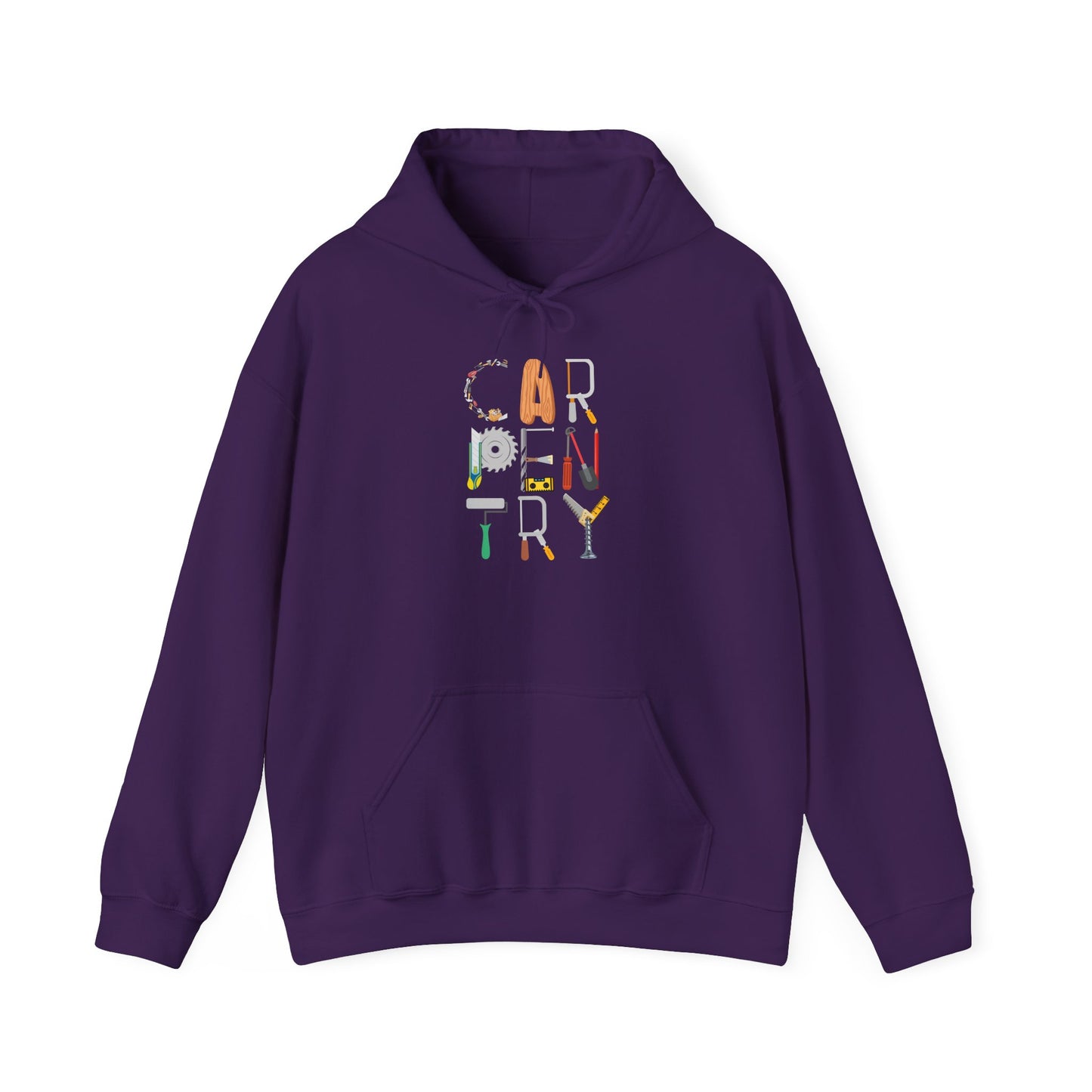 Carpentry Tools Hoodie - Funny Carpenter Gift - Handyman Apparel