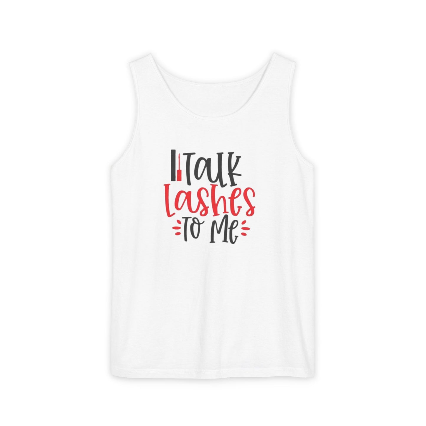 Talk Lashes to Me - Funny Lash Tech Women’s Tank Top - Lash Artist Tank -  Makeup Lover Apparel
