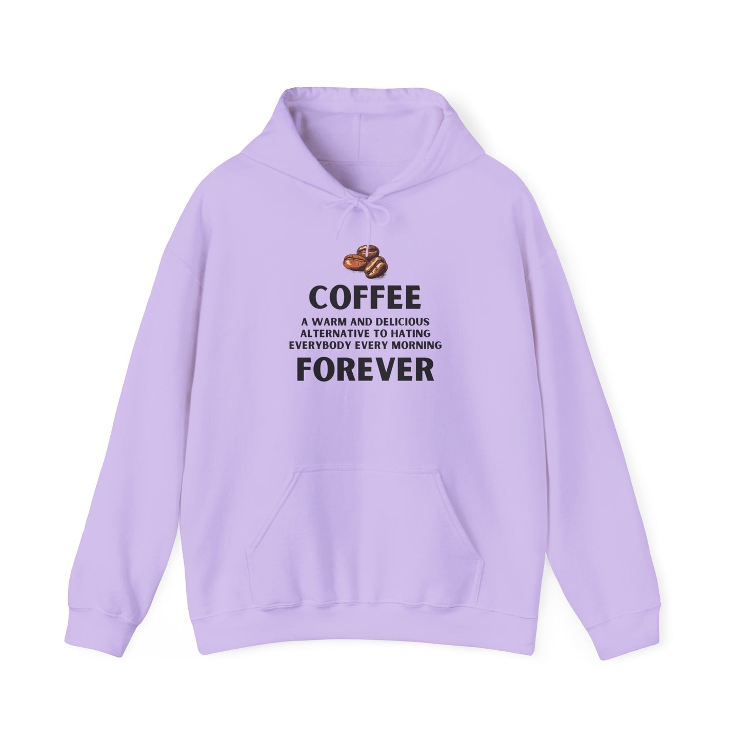 Coffee Forever Hoodie – Coffee Lover Gift – Morning Mood Essential - Barista Hoodie