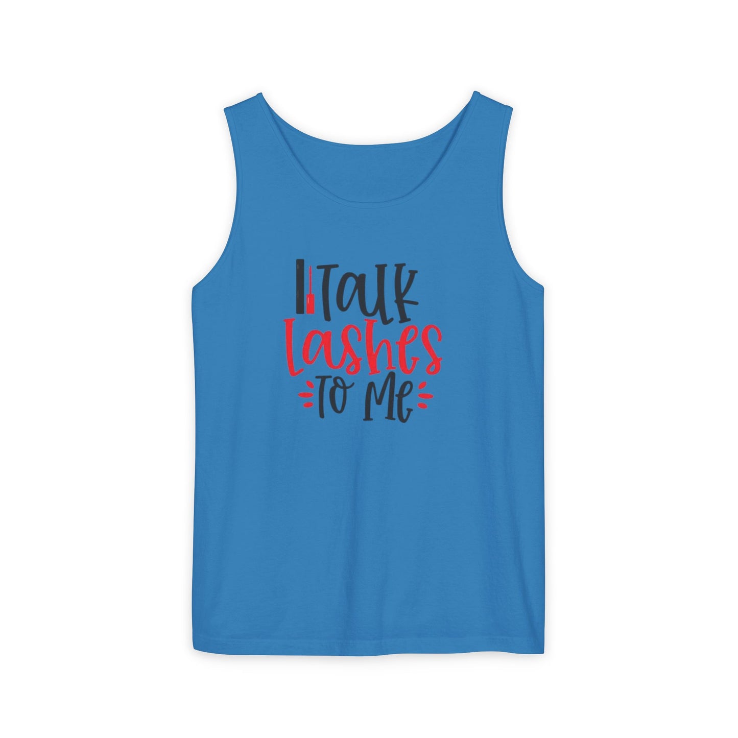 Talk Lashes to Me - Funny Lash Tech Women’s Tank Top - Lash Artist Tank -  Makeup Lover Apparel