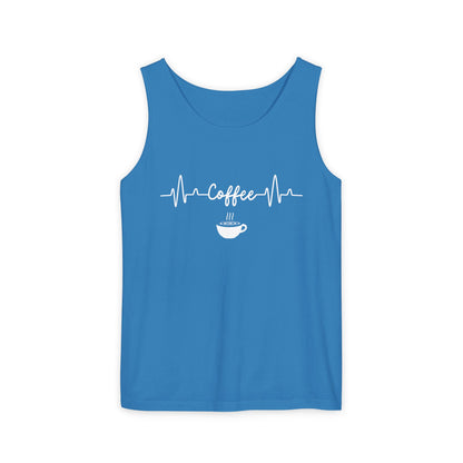 Funny Coffee Lover Tank Top - Espresso Tank Top - Caffeine Addict Gift - Unisex Sarcastic Coffee Quote Tank - Coffee Forever Top