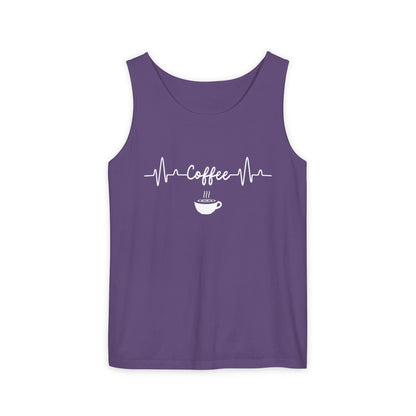 Funny Coffee Lover Tank Top - Espresso Tank Top - Caffeine Addict Gift - Unisex Sarcastic Coffee Quote Tank - Coffee Forever Top