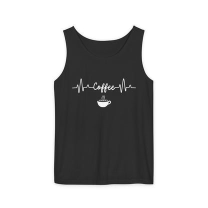 Funny Coffee Lover Tank Top - Espresso Tank Top - Caffeine Addict Gift - Unisex Sarcastic Coffee Quote Tank - Coffee Forever Top
