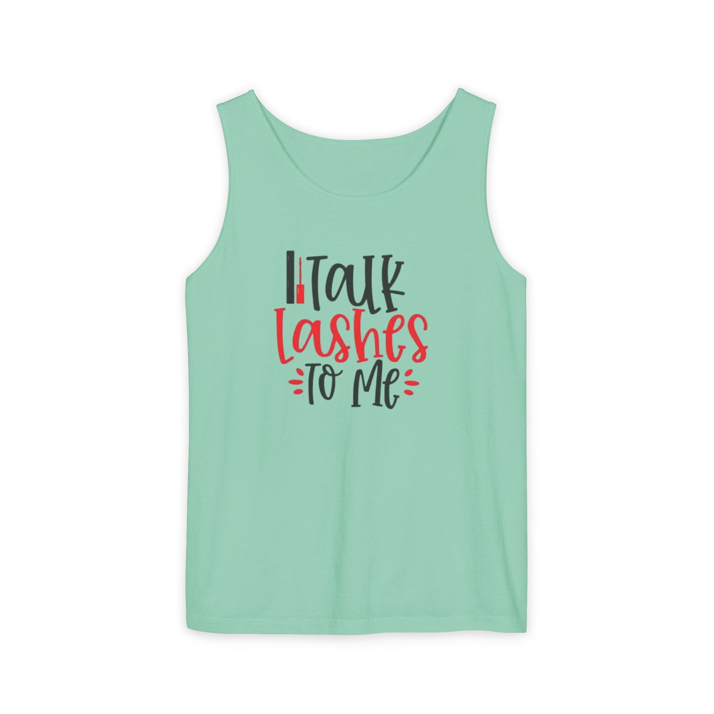 Talk Lashes to Me - Funny Lash Tech Women’s Tank Top - Lash Artist Tank -  Makeup Lover Apparel