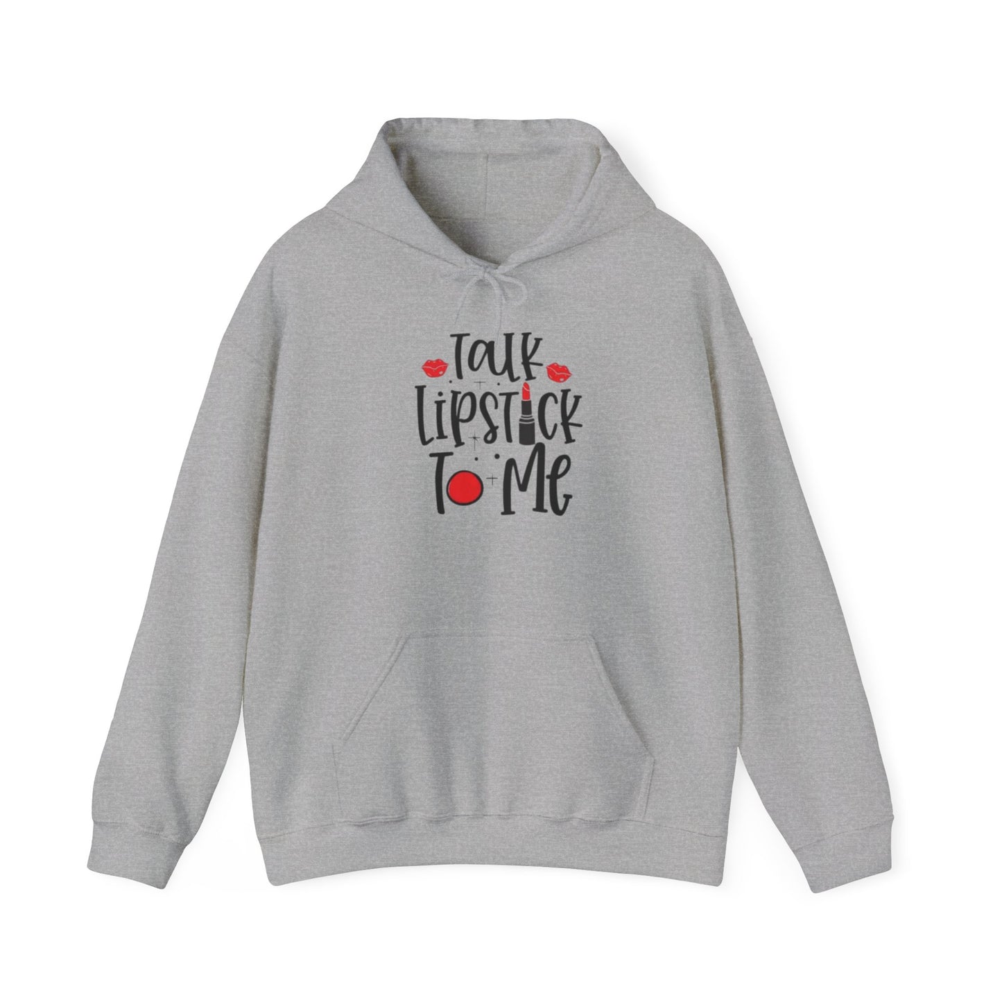 Talk Lipstick to Me Hoodie - Makeup Lover Hoodie - Beauty Fashion Gift