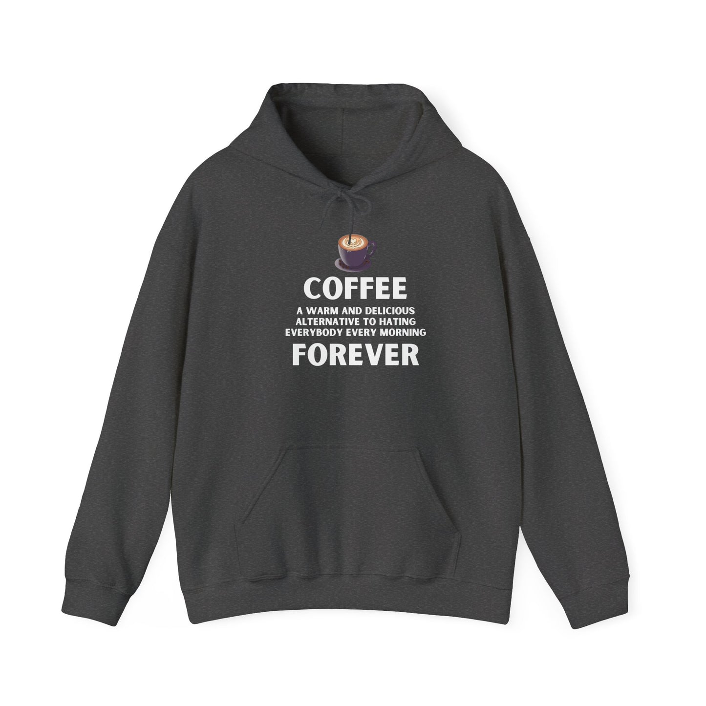 Coffee Forever Hoodie - Coffee Addict Gift - Barista Life Hoodie - Coffee Lover Hoodie