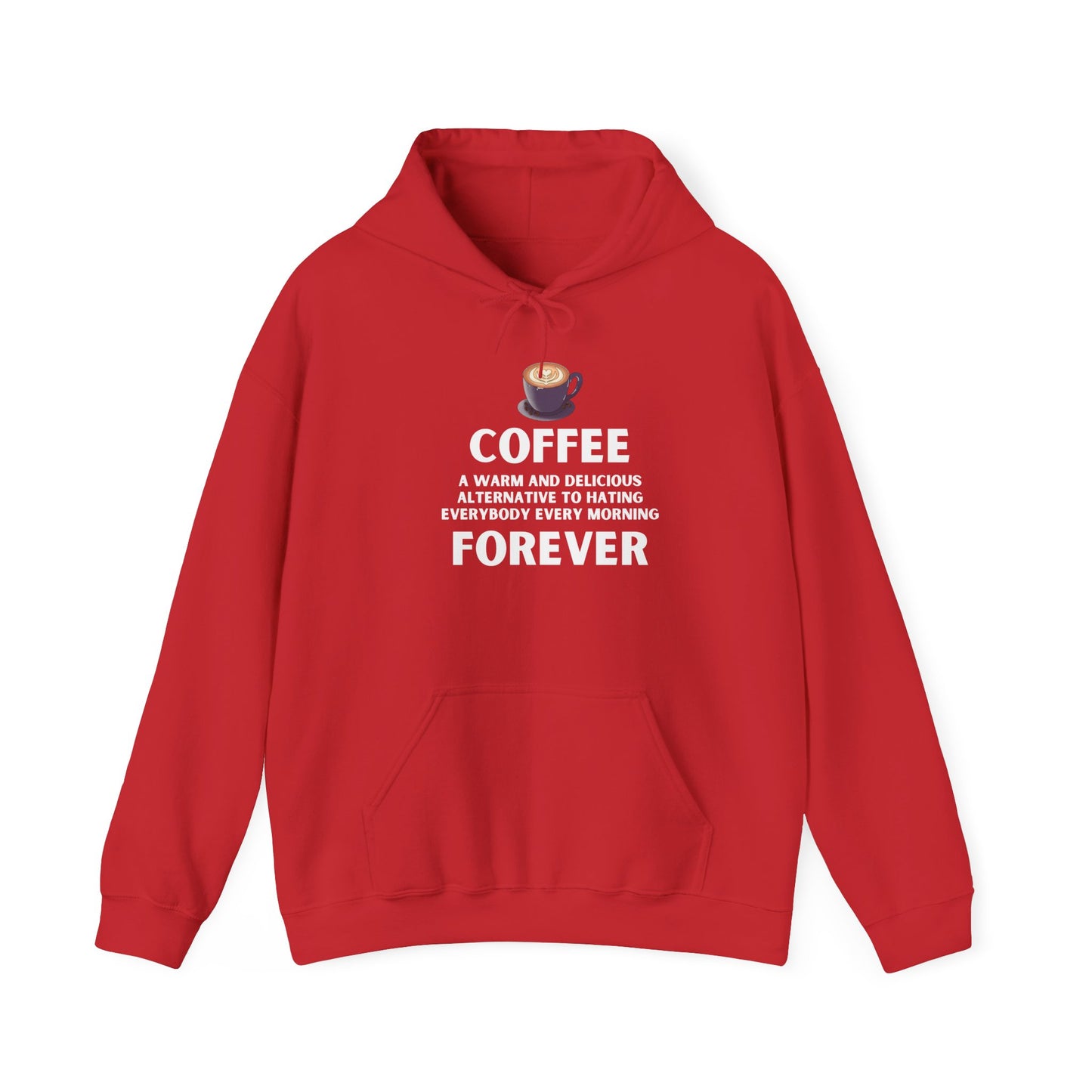 Coffee Forever Hoodie - Coffee Addict Gift - Barista Life Hoodie - Coffee Lover Hoodie