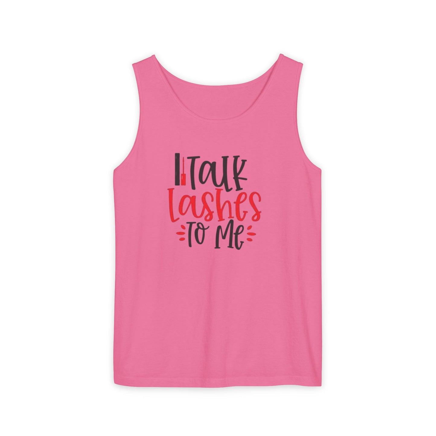 Talk Lashes to Me - Funny Lash Tech Women’s Tank Top - Lash Artist Tank -  Makeup Lover Apparel