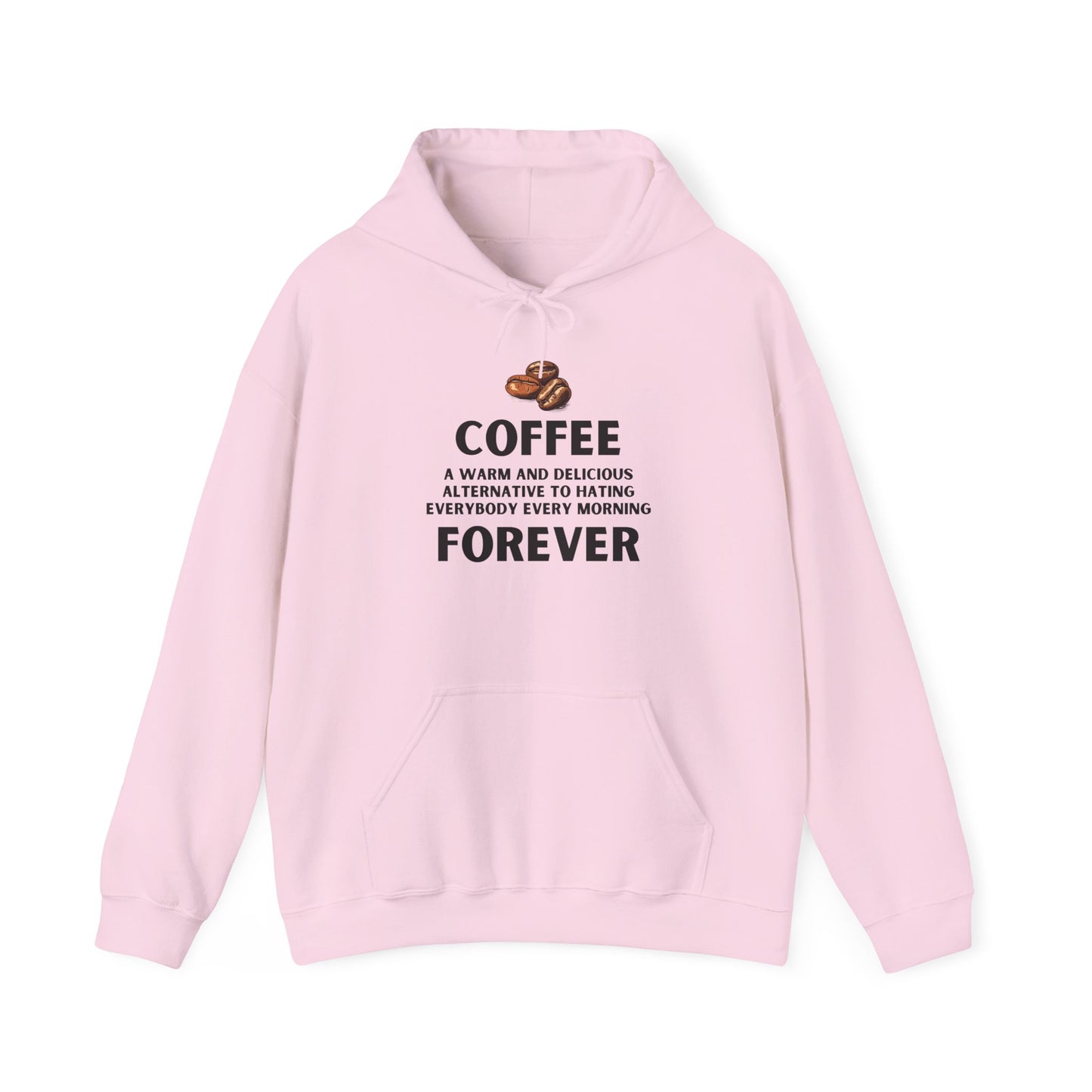 Coffee Forever Hoodie – Coffee Lover Gift – Morning Mood Essential - Barista Hoodie