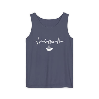Funny Coffee Lover Tank Top - Espresso Tank Top - Caffeine Addict Gift - Unisex Sarcastic Coffee Quote Tank - Coffee Forever Top