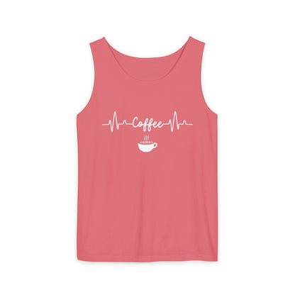 Funny Coffee Lover Tank Top - Espresso Tank Top - Caffeine Addict Gift - Unisex Sarcastic Coffee Quote Tank - Coffee Forever Top