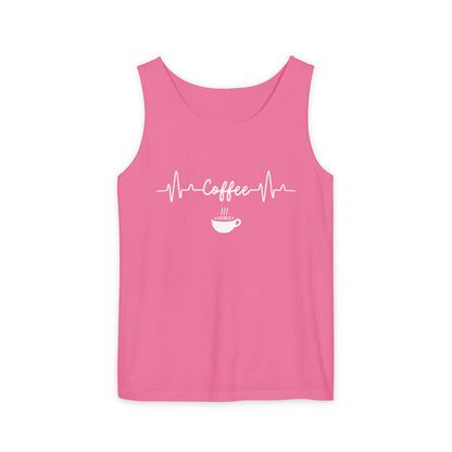 Funny Coffee Lover Tank Top - Espresso Tank Top - Caffeine Addict Gift - Unisex Sarcastic Coffee Quote Tank - Coffee Forever Top