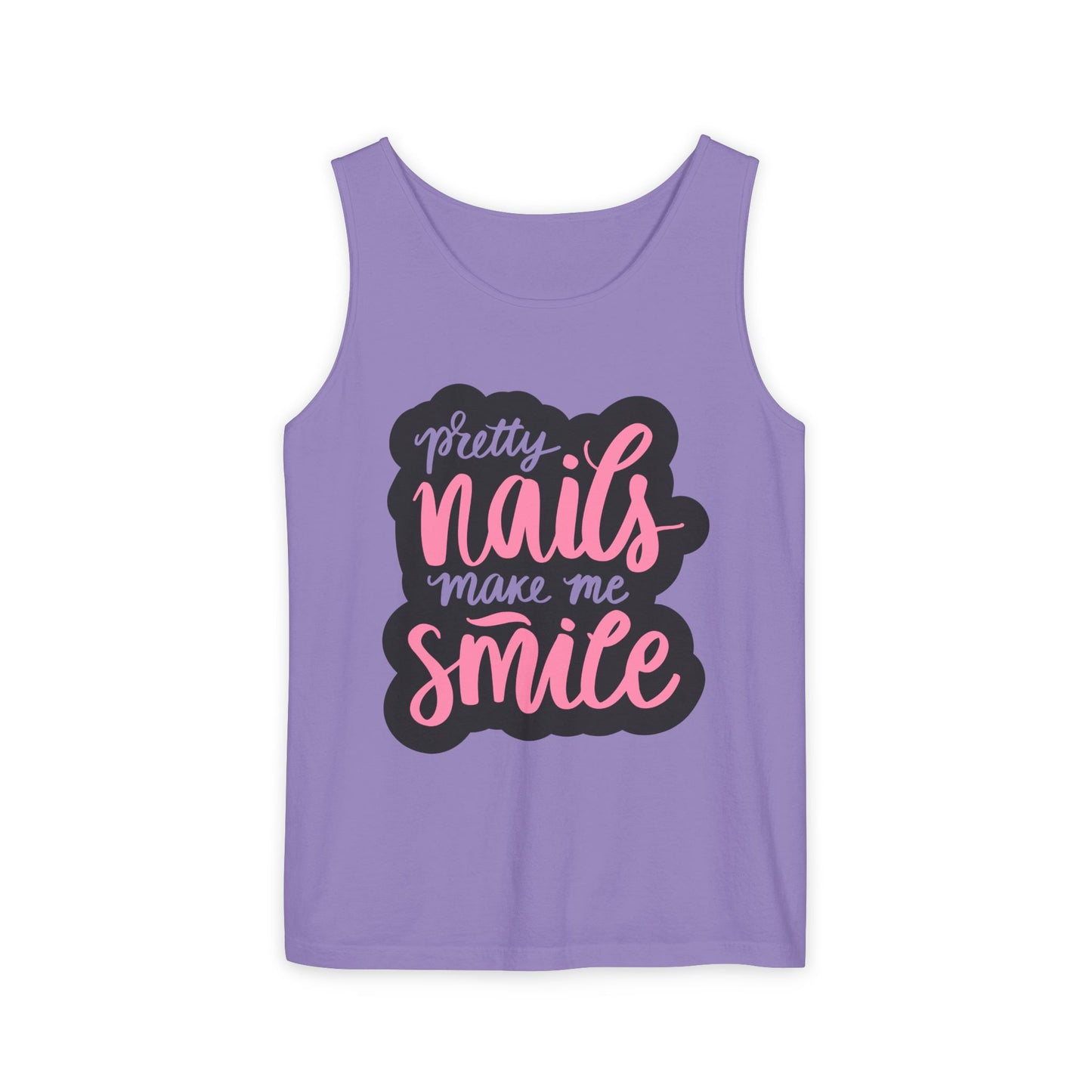 Pretty Nails Make Me Smile Tank Top - Soft, Stylish & Comfortable