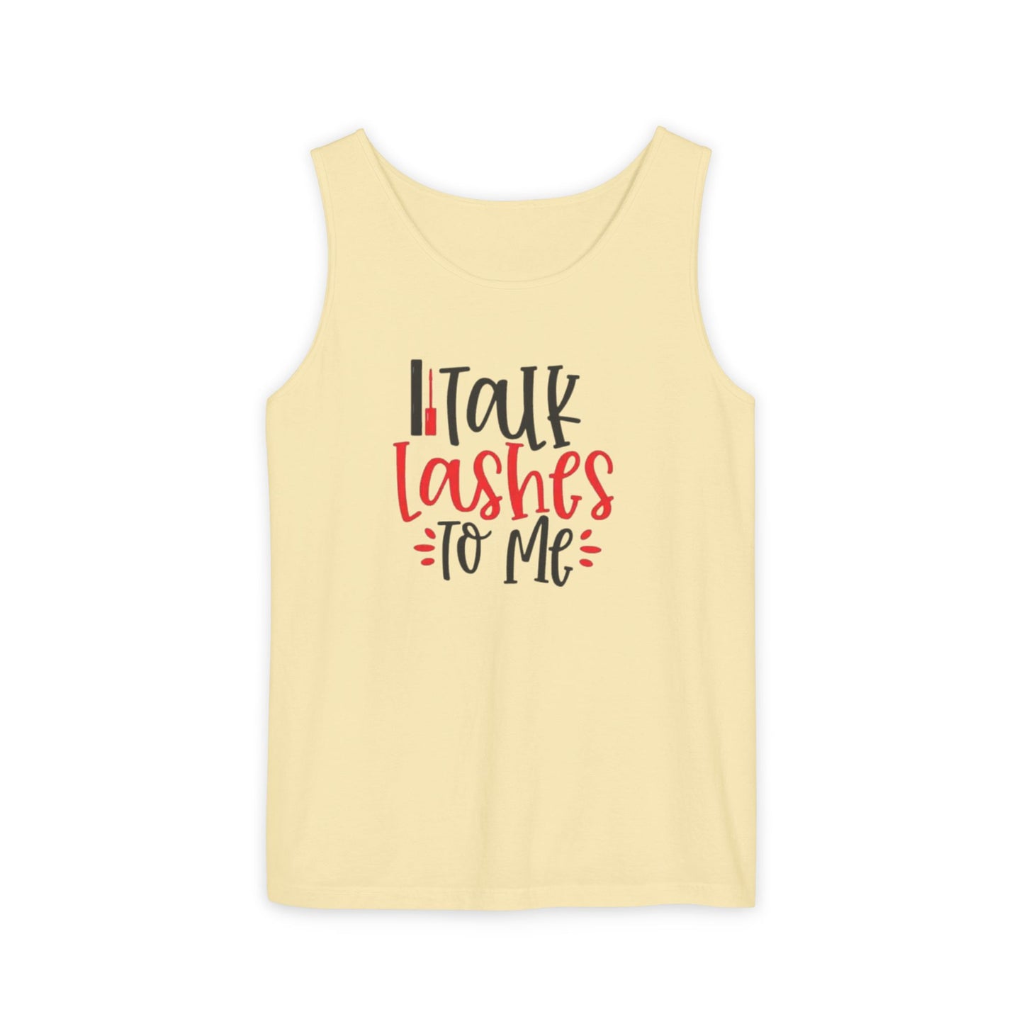 Talk Lashes to Me - Funny Lash Tech Women’s Tank Top - Lash Artist Tank -  Makeup Lover Apparel