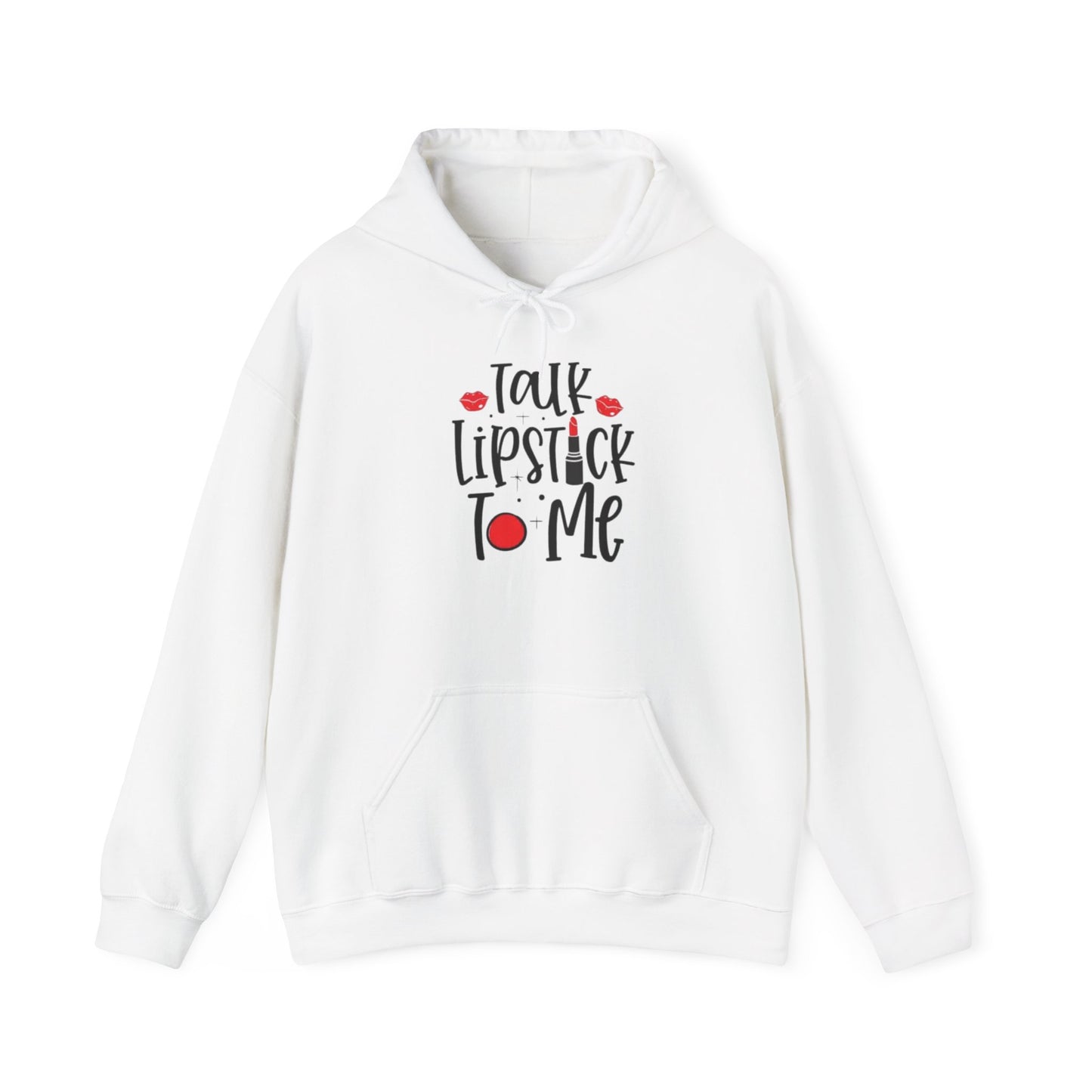 Talk Lipstick to Me Hoodie - Makeup Lover Hoodie - Beauty Fashion Gift