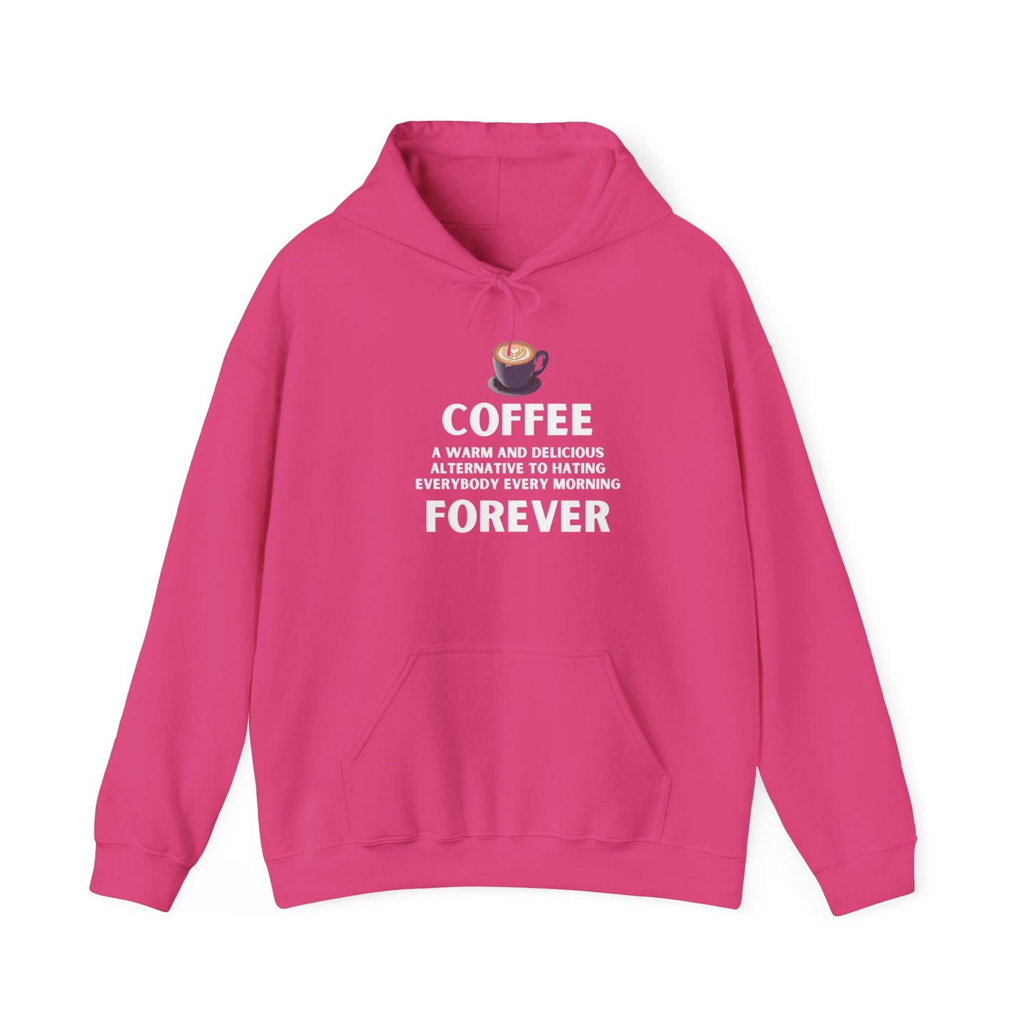 Coffee Forever Hoodie - Coffee Addict Gift - Barista Life Hoodie - Coffee Lover Hoodie