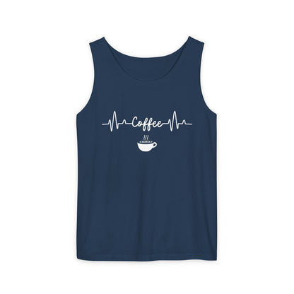 Funny Coffee Lover Tank Top - Espresso Tank Top - Caffeine Addict Gift - Unisex Sarcastic Coffee Quote Tank - Coffee Forever Top
