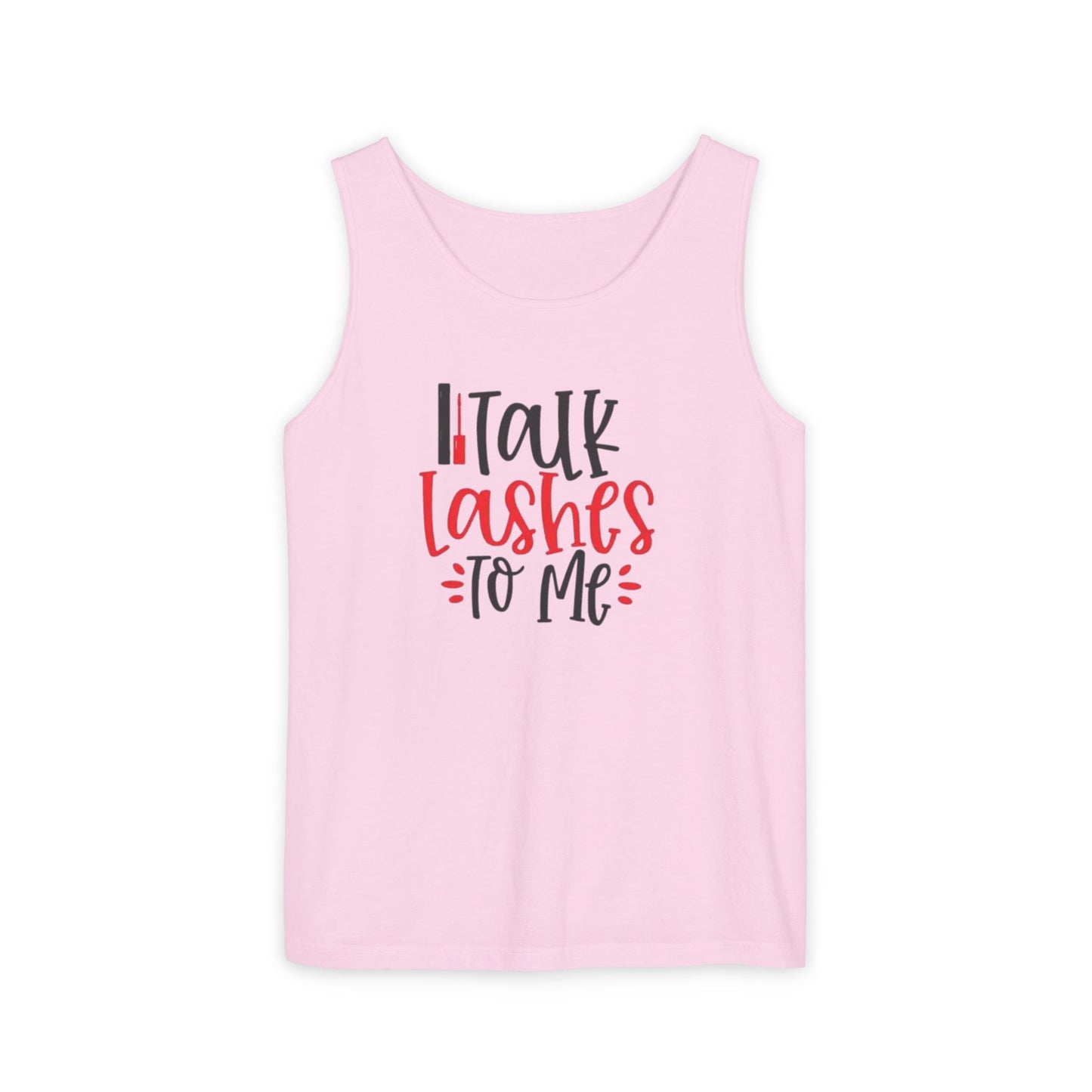 Talk Lashes to Me - Funny Lash Tech Women’s Tank Top - Lash Artist Tank -  Makeup Lover Apparel