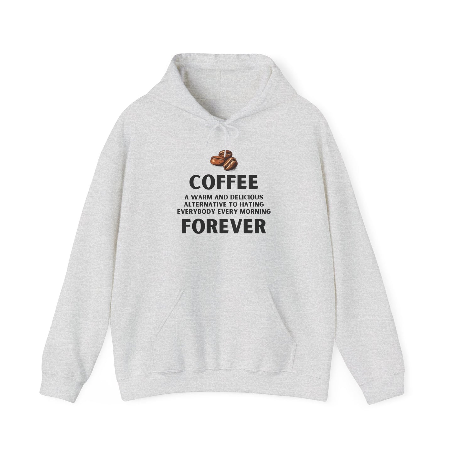 Coffee Forever Hoodie – Coffee Lover Gift – Morning Mood Essential - Barista Hoodie