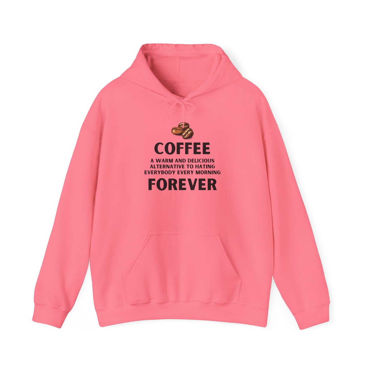 Coffee Forever Hoodie – Coffee Lover Gift – Morning Mood Essential - Barista Hoodie
