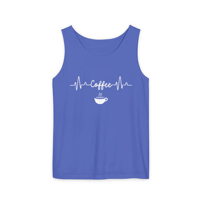 Funny Coffee Lover Tank Top - Espresso Tank Top - Caffeine Addict Gift - Unisex Sarcastic Coffee Quote Tank - Coffee Forever Top