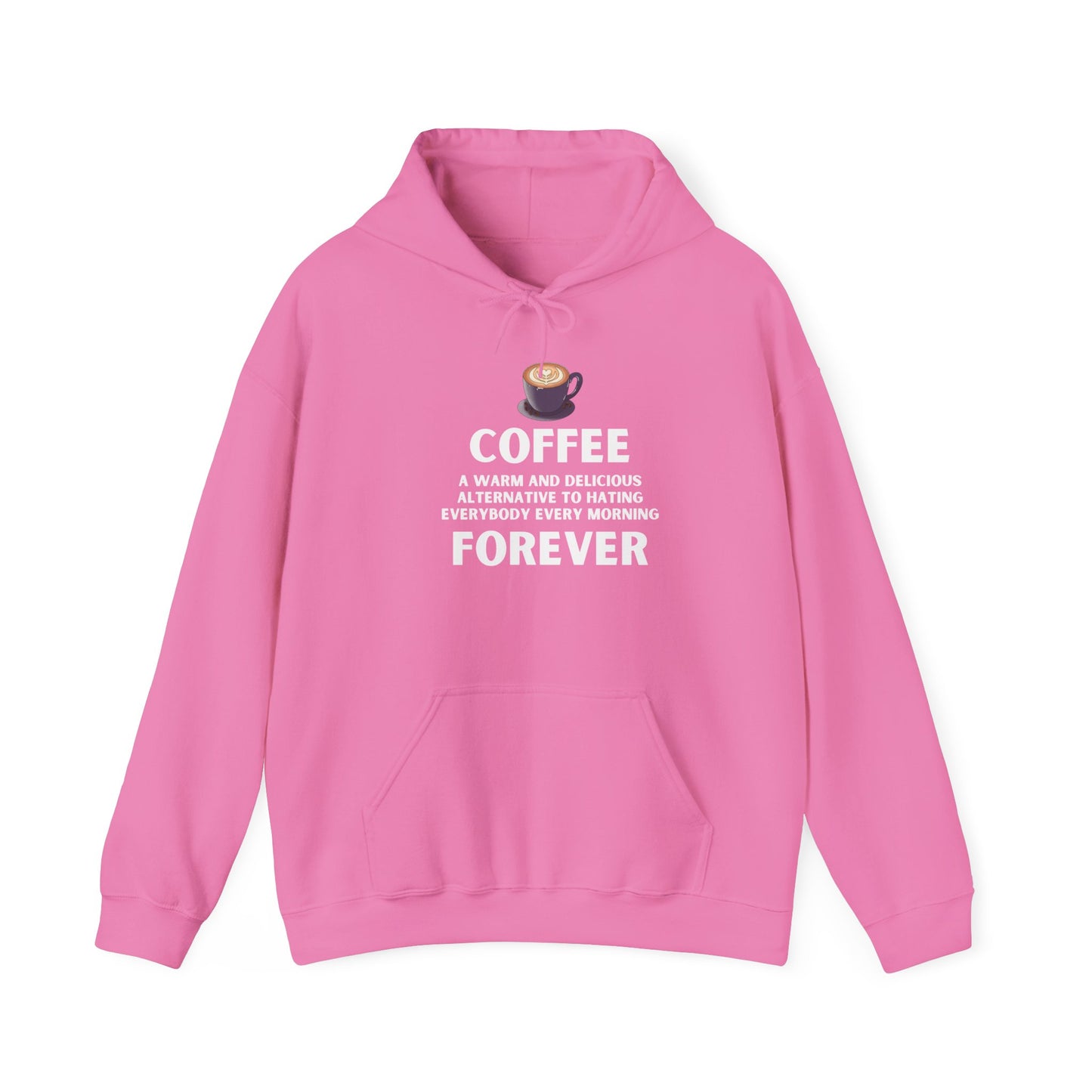 Coffee Forever Hoodie - Coffee Addict Gift - Barista Life Hoodie - Coffee Lover Hoodie